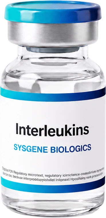 Interleukins product vial