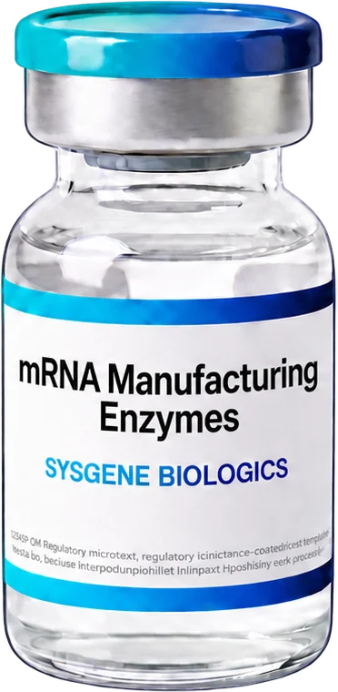mRNA Manufacturing Enzymes product vial