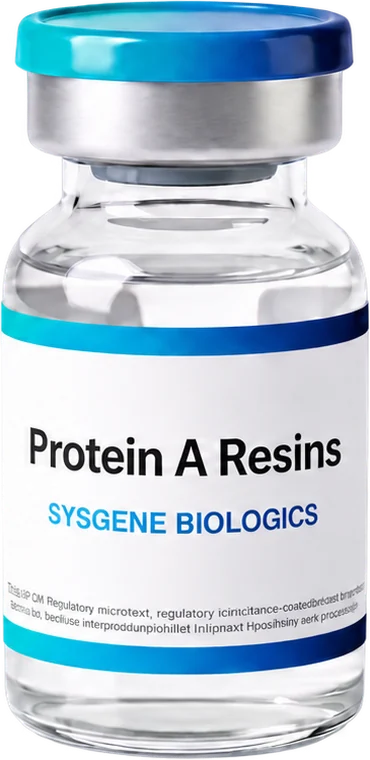 Protein A Resins product vial